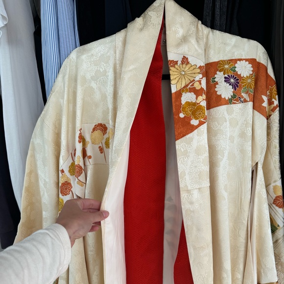 VTG women’s Japanese Haori coat for Kimono - Picture 3 of 4